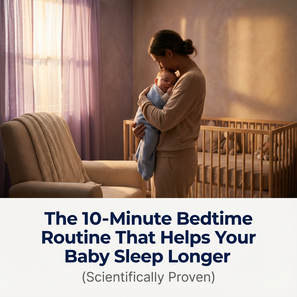 🔥 The 10-Minute Bedtime Routine That Helps Your Baby Sleep Longer (Scientifically Proven)