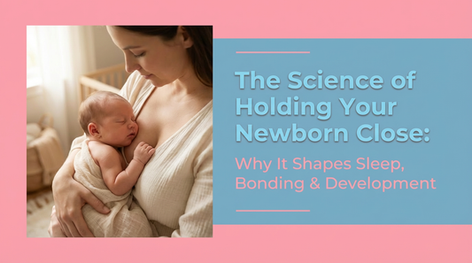 ❤️ The Science of Holding Your Newborn Close: Why It Shapes Sleep, Bonding & Development